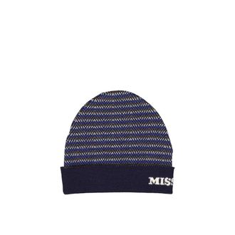 Missoni Heren, Accessoires, Blauw, Maat: ONE Size Wol