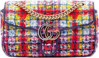 Gucci Pre-owned Vintage Schoudertas - Dames - Vintage Schoudertas - Veelkleurig - ONE Size - Leer - Vintage