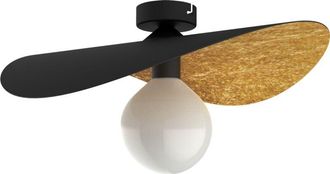 Lumicom Piuma Plaf&oacute;n Negro Hoja