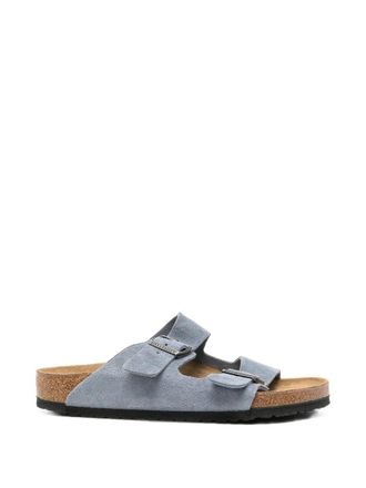Birkenstock Arizona Stone Blue, Suede Leather