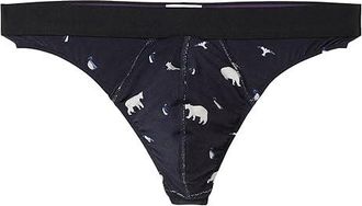 MeUndies Pouch Front Thong Mens Underwear Arctic Chill : LG, Elastane