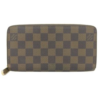 Louis Vuitton Damier Canvas Ebene Pvc Long Wallet (Bi-Fold) (Pre-Owned)