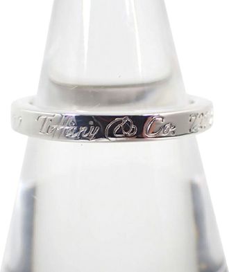 Tiffany & Co. Sterling Silver 925 Band Ring (Pre-Owned)