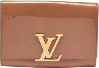 Louis Vuitton Pre-owned Clutches, female, Beige, Size: ONE SIZE Pre-owned Fabric Clutch