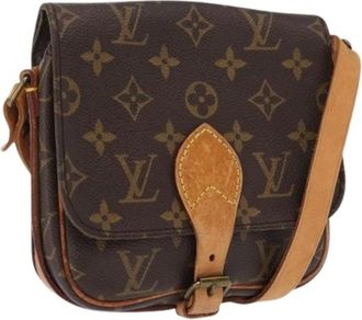 Louis Vuitton Pre-owned Cross Body Bags, female, Brown, Size: ONE SIZE Pre-owned Canvas Cross Body Bag