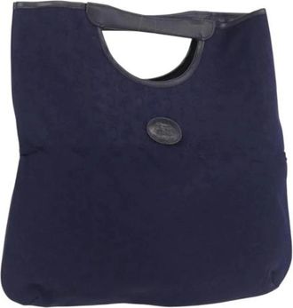 Celine Pre-owned Vintage Hand Bag - Dames - Vintage Handtas - Blauw - ONE Size - Leer - Vintage