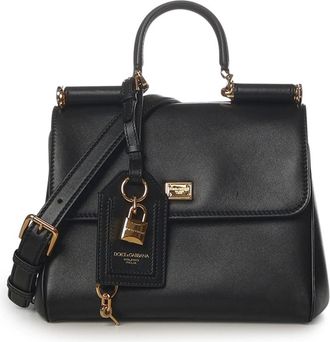 Dolce & Gabbana Handbags - Dames - Handtassen - Zwart - ONE Size - Leer - Tassen