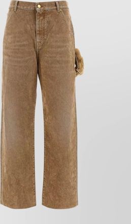 Darkpark high waist wide leg jeans with pockets