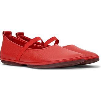 Camper Right Nina Flat in Medium Red at Nordstrom, Size 37