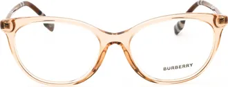 Burberry 0BE2389 Oval Acetate Eyeglasses - Clear