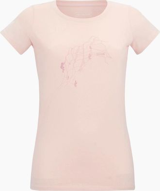 Regatta Womens Regatta Womens/Ladies Breezed Line Art T-Shirt - Pink - Size: 16