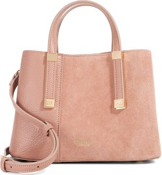 Dune London Womens Accessories Dinkydorry - Textured Tote Bag - Brown - One Size