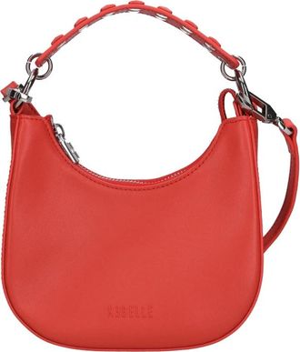 Rebelle Leren Tas - Dames - Handtassen - Rood - ONE Size - Leer - Tassen