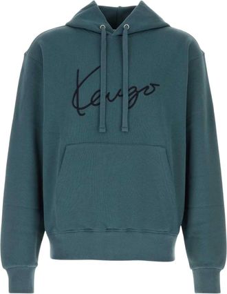 Kenzo Hombre, Sudaderas, Verde, Talla: M