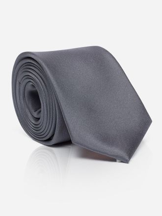 Monti Krawatte MONTI LUIGI, Herren, grau, Seide, Krawatten Krawatte, aus reiner Seide - angenehmes Tragegef&uuml;hl und Formstabilit&auml;t