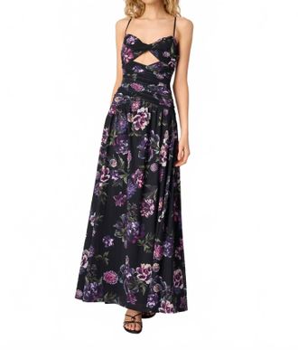 Cami NYC Womens Tashi Mesh Dress In Dark & Stormy