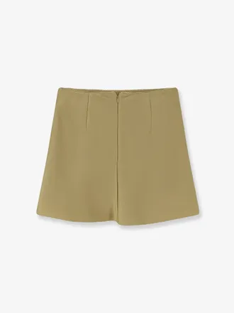 Dunst Satin with Internal Shorts Skirt - Green