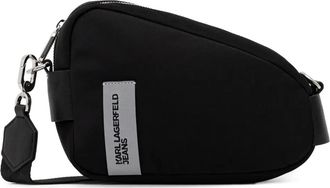 Karl Lagerfeld Crossbodytas met ritssluiting - Zwart