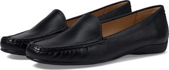Marc Joseph New York Lake Road Loafers Womens Black Slip On Shoes HTAT1717