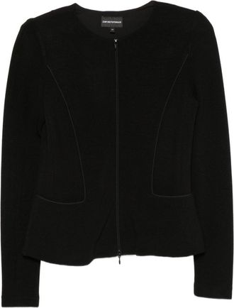Emporio Armani blazerjack met rits