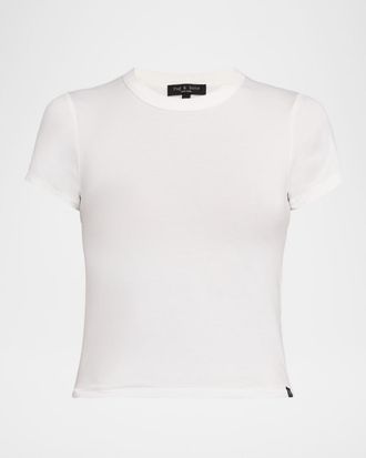Rag & Bone Luca Jersey Baby Tee