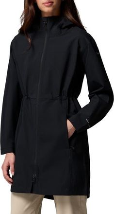 Columbia Weekend Adventure II Long Jacket in Black at Nordstrom, Size Xx-Large