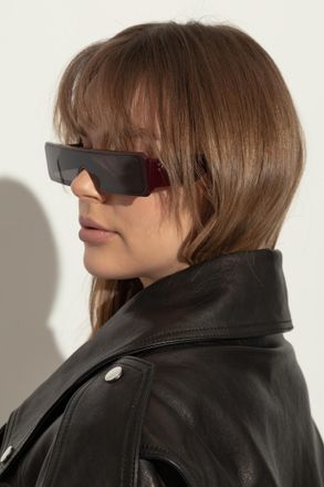 Rick Owens Sunglasses, Unisex, Burgundy