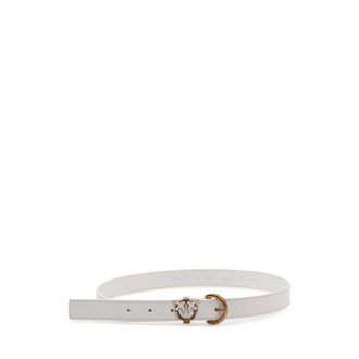 Pinko Belts, female, White, Size: XS Love Birds Belt