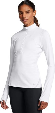 Under Armour Womens Vanish Cw 1/2 Zip, Color White (100), Size: Medium