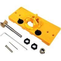 OEM Broca Localizadora De Bisagras 35mm, Herramienta De Perforaci&oacute;n Para Gabinetes Y Bricolaje, Gu&iacute;a De Orificios - Crezuo