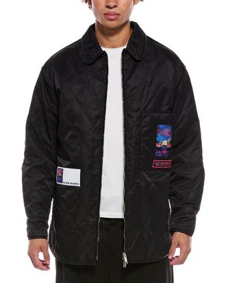 Valentino Trapuntati Vaporwave Patch Jacket
