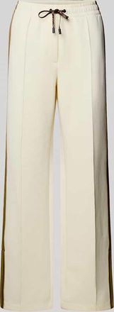 Marc Cain Sweatpants mit elastischem Bund und Tunnelzug in Ecru, Größe 36