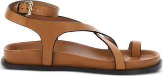 A.Emery Sandali Jalen con suola piatta - Marrone