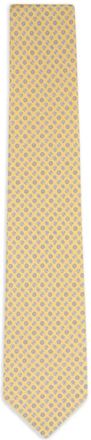 Ferragamo ball-print tie - Yellow
