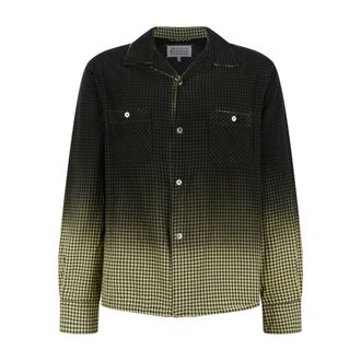 Maison Margiela Gradient Check Shirt - male - Maison Margiela - Shirts - Multicolor - M - Blouses & Shirts