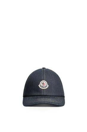 Moncler ARCHIVE LOGO CAP Size: OS, colour: BLUE