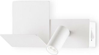 Ideal Lux Ideal Lux - KOMODO-2 led Reading Light White, In-Built Switch, 3000K, Non-Dim