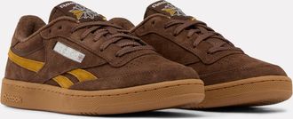 Reebok Classic Trainingsschuh REEBOK CLASSIC CLUB C REVENGE VINTAGE, Gr. 42,5, simplebraun, trophygold, gum, Leder, Schuhe Trainingsschuh