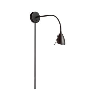 Dainolite 1LT Halogen Wall Lamp, Matte Black