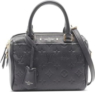 Louis Vuitton Borsa a mano Speedy Bandoulière 20 con monogramma 2017 - Nero