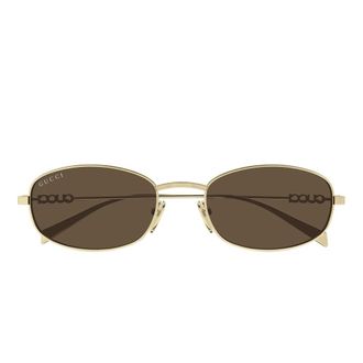 Gucci Gg 1940S Zonnebrillen - Heren - Zonnebrillen - Geel - 54 MM - Accessoires