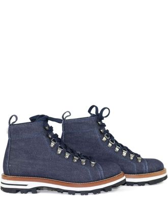 Monpiz Stivali Falcade con occhielli - Blu