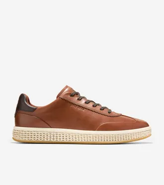Cole Haan Mens GrandPr&oslash; Turf SkyWeave Sneakers - Brown Size 10.5