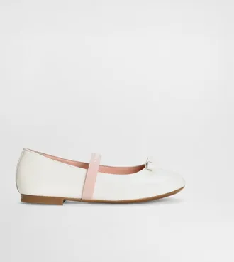 Dolce & Gabbana Ballerina - Woman White Leather 27