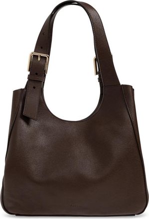 Furla Dora Medium Bag - Dames - Schoudertassen - Bruin - ONE Size - Leer - Tassen