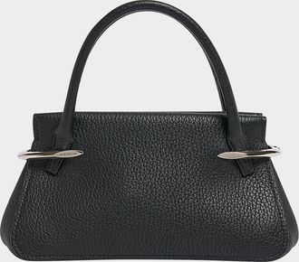 Givenchy Pinch Mini Top-Handle Bag in Grain Leather