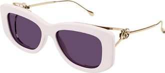 Gucci GG1566S003 Sunglasses - White