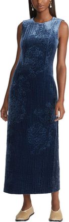 Lafayette 148 New York Baroque Embroidered Silk-Blend Sheath Dress