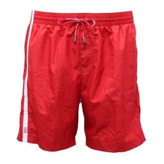 Dolce & Gabbana Beachwear, male, Red, Size: L Beachwear Costume