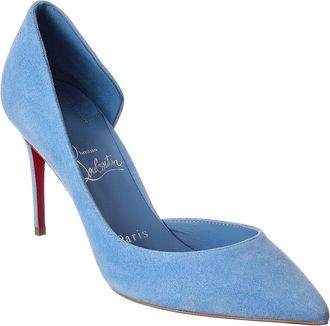 Christian Louboutin Iriza 85 Suede Pump